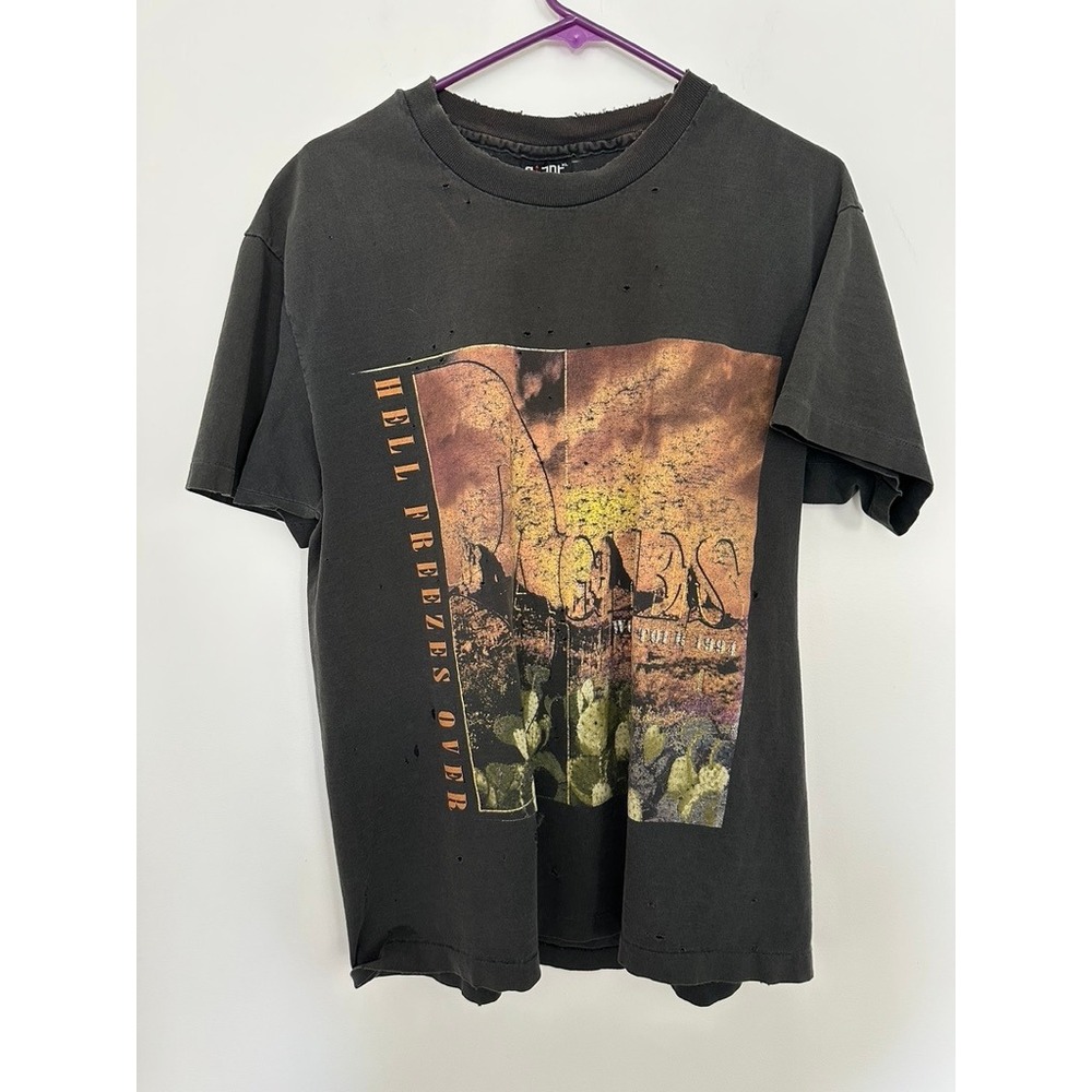 Vintage 1994 The Eagles Hell Freezes Over Tour Shirt XL Giant Thrashed Faded